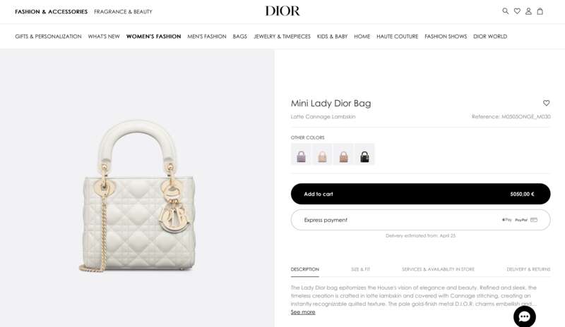 MINI LADY CHRISTIAN DIOR_2